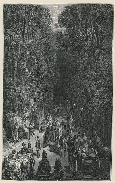Processione a Holland House, Middlesex da English School