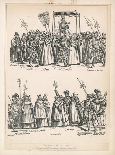 Processione del Papa da English School