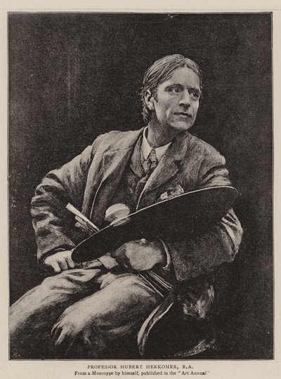 Professor Hubert Herkomer, RA da English School