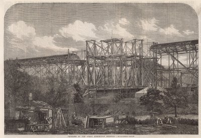 Progresso della costruzione del Grande Edificio dell