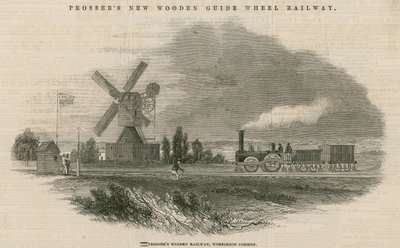 La ferrovia di legno di Prosser, Wimbledon Common da English School