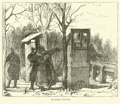 Avamposto prussiano, settembre 1870 da English School