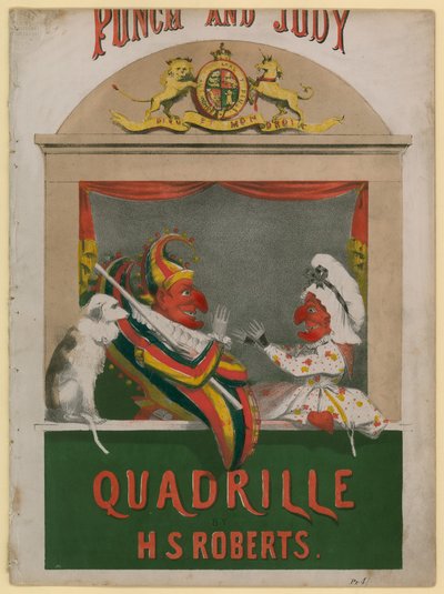 Punch e Judy Quadriglia di H S Roberts da English School