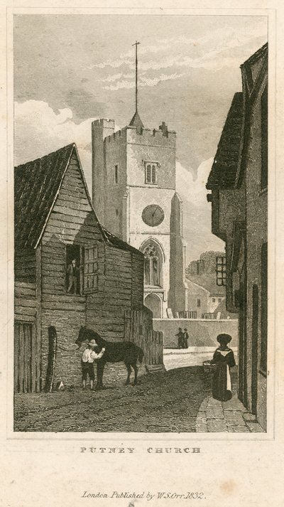 Chiesa di Putney, Londra da English School
