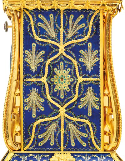 Orologio a quarti, musicale e con automi 