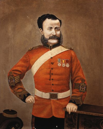Sergente Maggiore H. Crisp, Divisione Milizia di Portsmouth, Ingegneri Reali, 1894 da English School