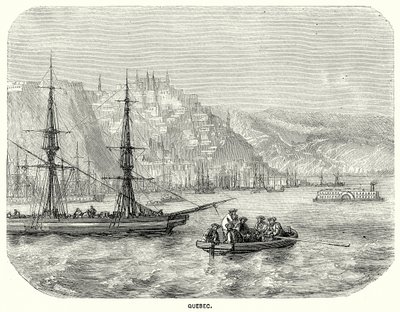 Québec (incisione) da English School