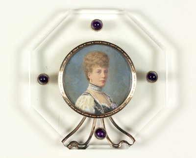 Regina Alessandra quando Principessa del Galles da English School