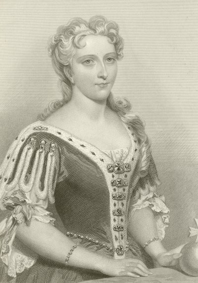 Regina Carolina, consorte di re Giorgio II da English School
