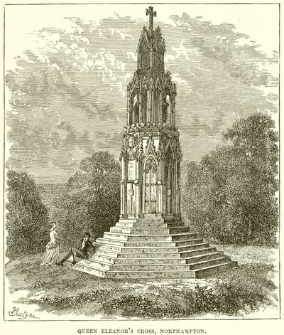 Croce della Regina Eleonora, Northampton da English School