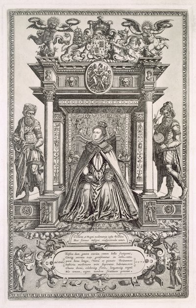 Regina Elisabetta I (1533-1603) come patrona della geografia e dell