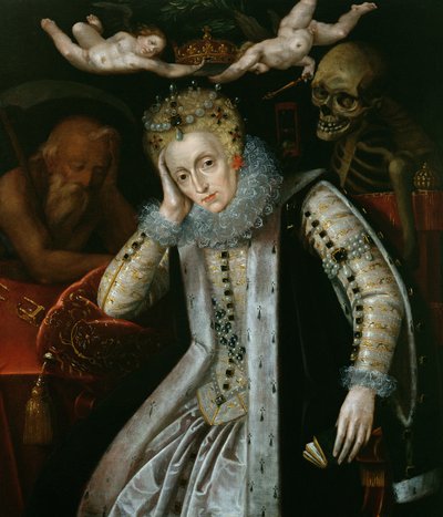 Regina Elisabetta I in vecchiaia, c.1610 da English School
