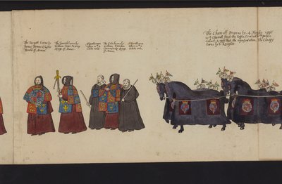 Processione Funebre della Regina Elisabetta I da English School