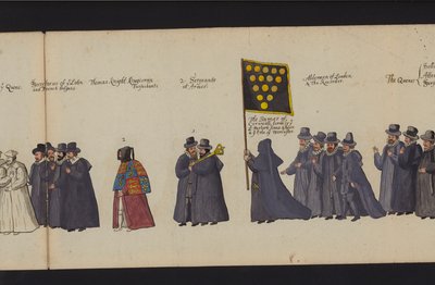 Processione Funebre della Regina Elisabetta I da English School