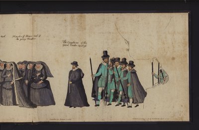 Processione Funebre della Regina Elisabetta I da English School