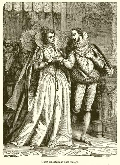 La regina Elisabetta e i suoi pretendenti da English School