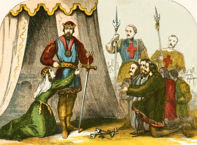 La regina Filippa intercede per i borghesi di Calais da English School