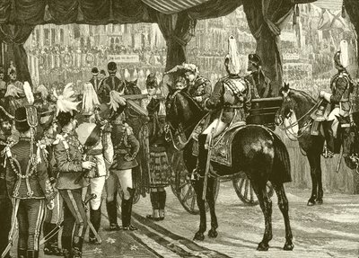 Regina Vittoria, Giubileo, Abbazia di Westminster, carrozza, cavalli da English School