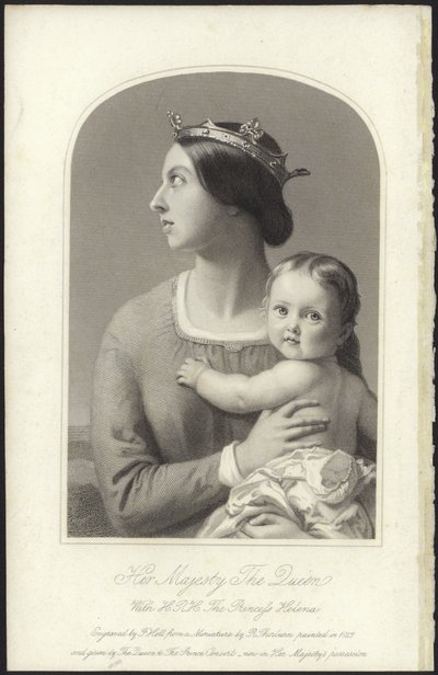 Regina Vittoria e la Principessa Elena da English School