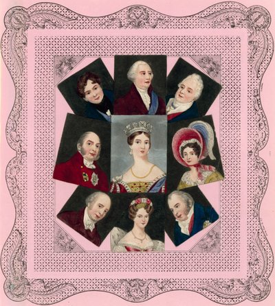 La Regina Vittoria e la sua famiglia da English School