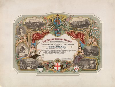 Giubileo di diamante della Regina Vittoria, Ballo di ricevimento della Corporazione della Città di Londra da English School