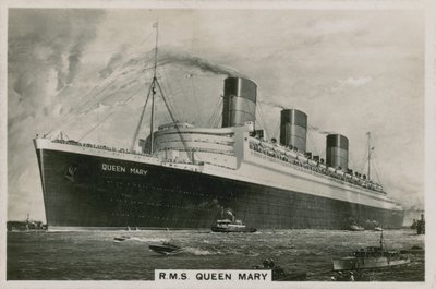 RMS Queen Mary, transatlantico della Cunard da English School