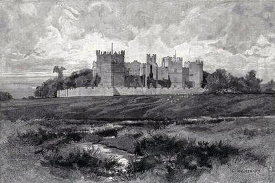 Castello di Raby, Durham da English School