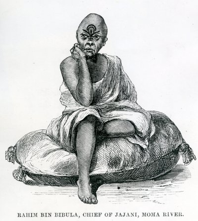 Rahim Bin Bibula, capo di Jajani, fiume Moma da English School