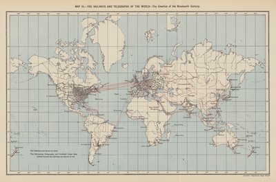 Ferrovie e telegrafi del mondo, la creazione del XIX secolo da English School