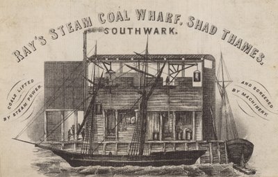 Rays Steam Coal Wharf, Shad Thames, Southwark da English School