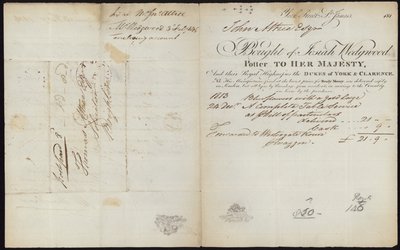 Ricevuta emessa da Josiah Wedgwood da English School