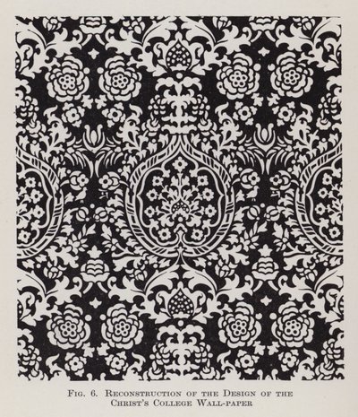 Ricostruzione del design della carta da parati del Christ