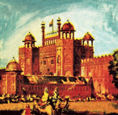 Forte Rosso, Delhi da English School