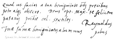 Reginald Pole, Cardinale, nato 1500, morto 1558 da English School