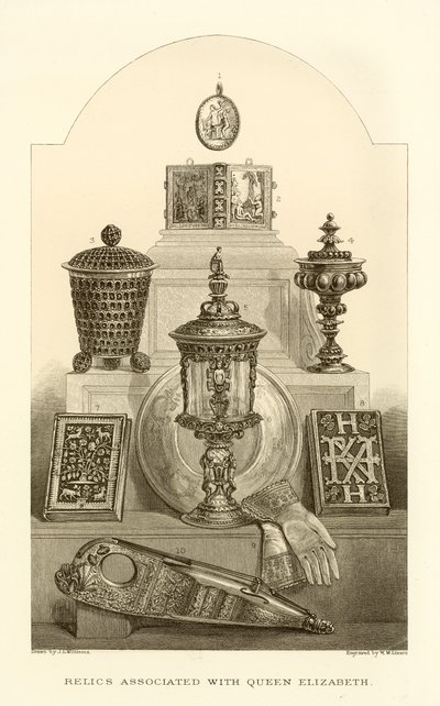 Reliquie associate alla Regina Elisabetta da English School