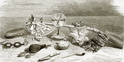 Reliquie della spedizione di Franklin da English School