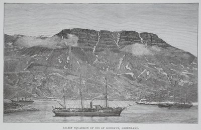 Squadrone di Soccorso del 1884 a Godhavn, Groenlandia da English School