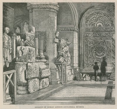Resti della Londra romana - Museo della Guildhall da English School