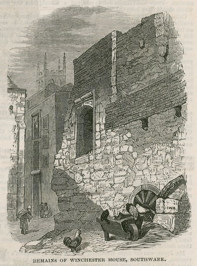 Resti della Casa di Winchester, Southwark da English School