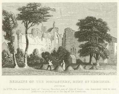 Rovine del monastero, Bury St Edmund