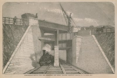Ponte notevole sul Brentford e la Grande Ferrovia Occidentale da English School