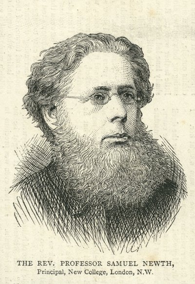 Rev Samuel Newth (1821-98), Illustrazione da The Graphic, 10 luglio 1875 da English School