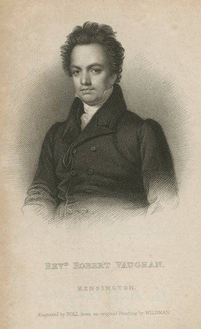 Reverendo Robert Vaughan, Kensington da English School