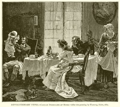 Tipi rivoluzionari. Camille Desmoulins a casa da English School