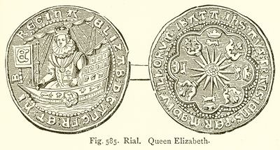 Rial. Regina Elisabetta da English School