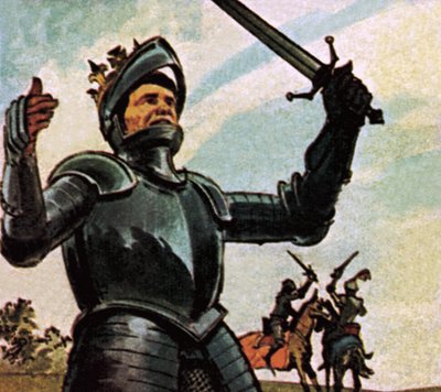 Riccardo III al Campo di Bosworth da English School