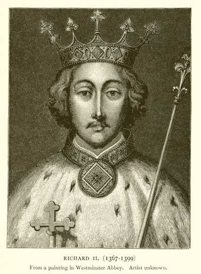 Riccardo II (1367-1399) da English School