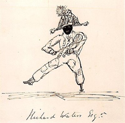 Richard Waters Esq., c.1815 (penna e inchiostro su carta) da English School
