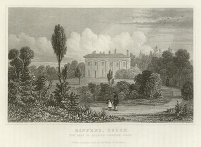 Riffens, Essex, la residenza di Spencer Phillips, Esquire da English School