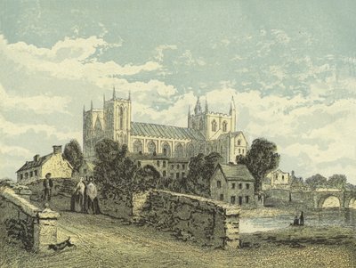 Cattedrale di Ripon, Vista Sud-Ovest da English School